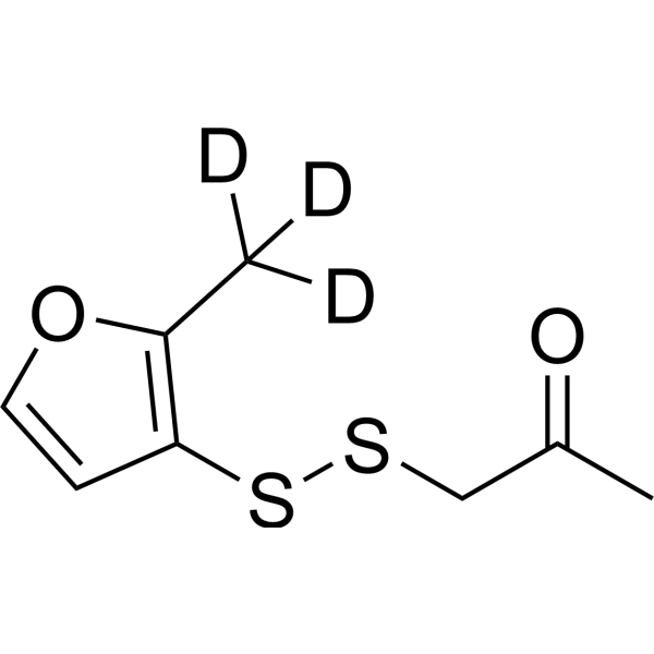 (2-Methyl-3-furanyl)-dithio-2-propanone-d3 1335401-41-6